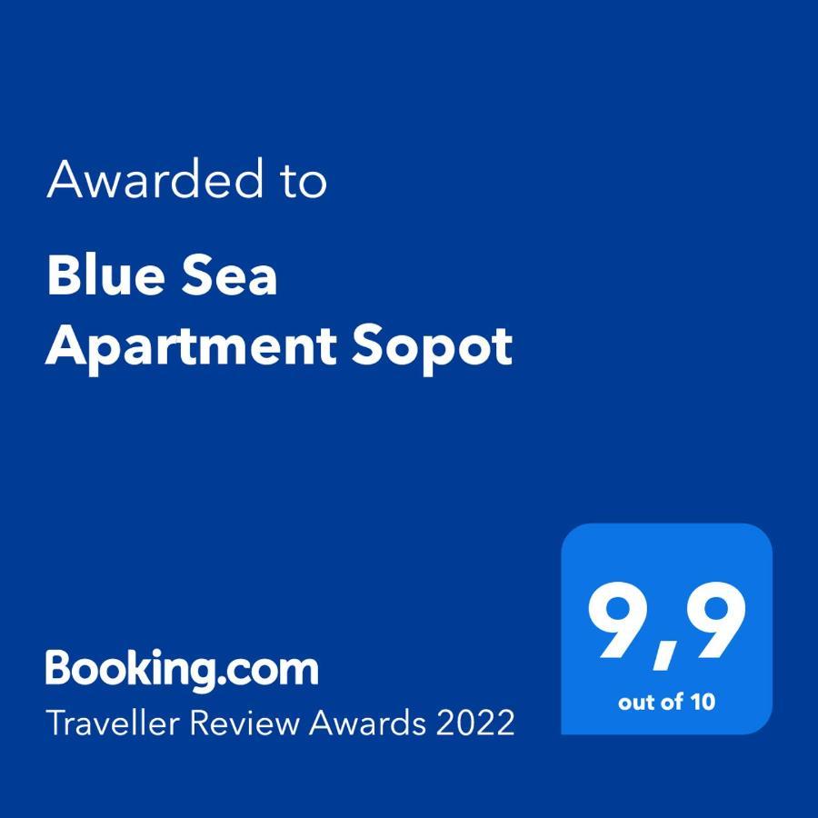 Blue Sea Apartment Sopot Kültér fotó
